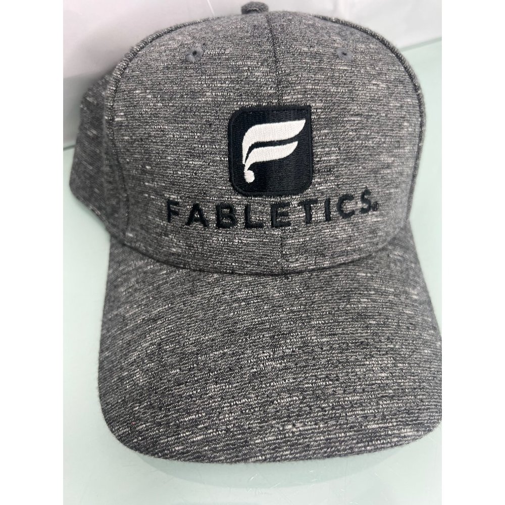 Fabletics Cap America Hat Heather Gray Adjustable New NWT